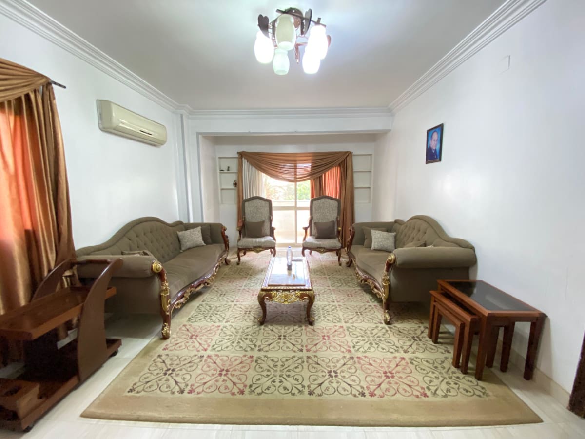 Spacious 4-Bedroom Apartment with Green Views for Rent
