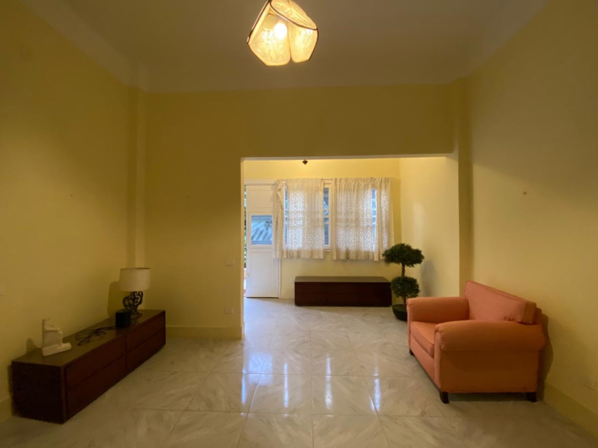 3-Bedroom Furnished Ground Floor with Garden