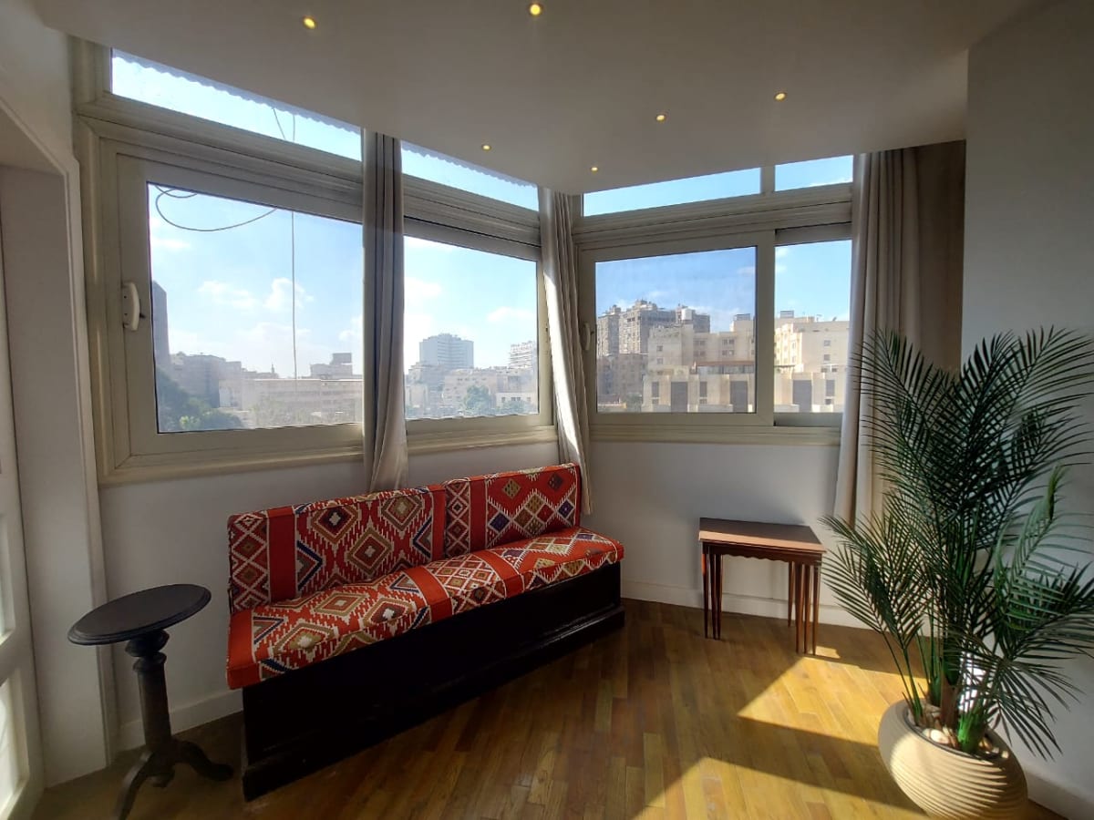 Furnished Apartment With Large Reception In Zamalek.