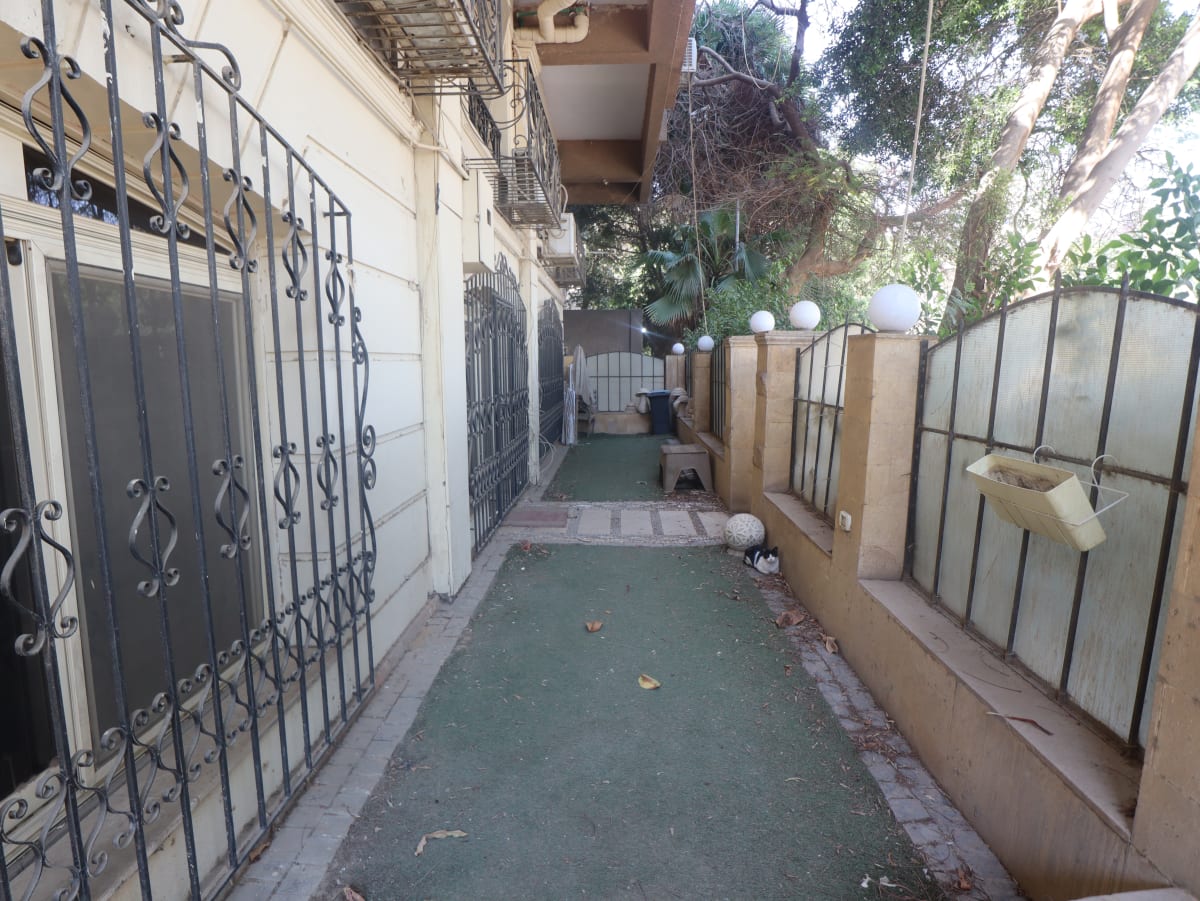 Ground Floor Duplex  Available For Rental In Maadi Sarayat.