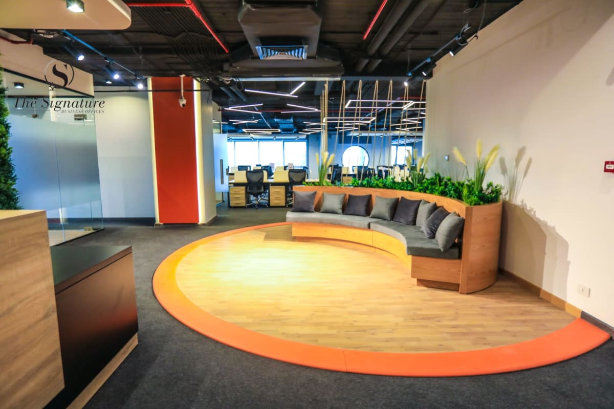 Administrative Office Space For Rent | Area 1030 Sqm | Luxurious Detailing | New Cairo .