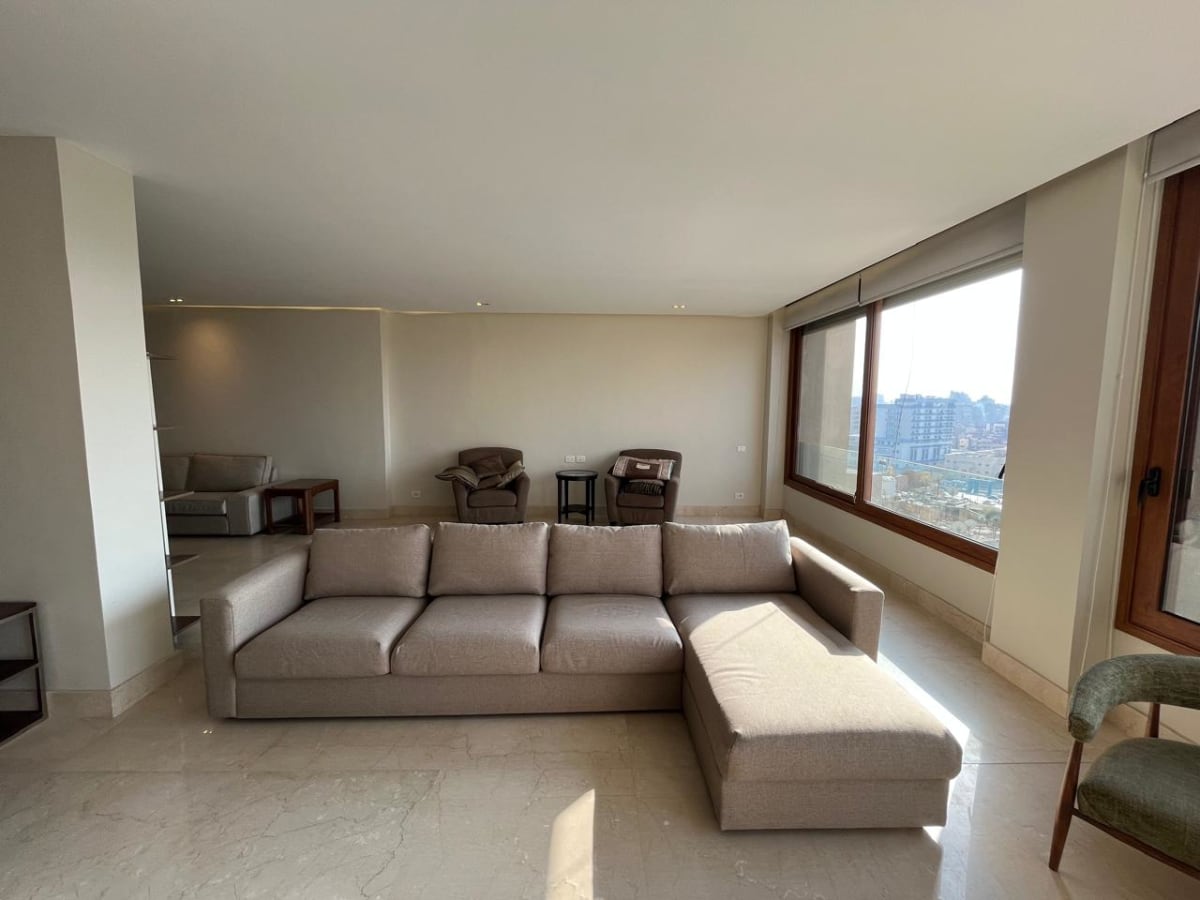 Sunny 4-Bedroom Furnished Apartment in Maadi Sarayat