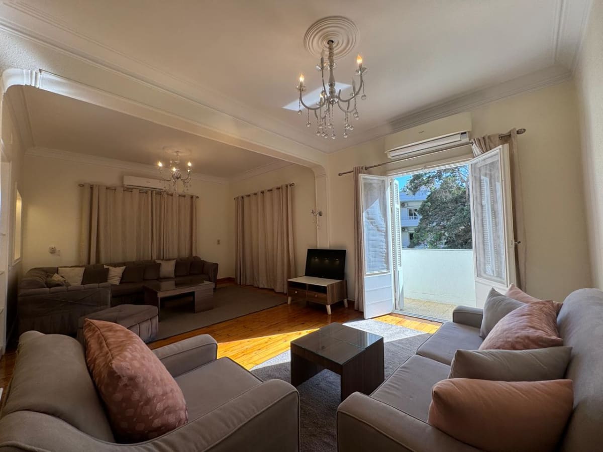 Bright Modern Furnished Apartment for Rent in Maadi