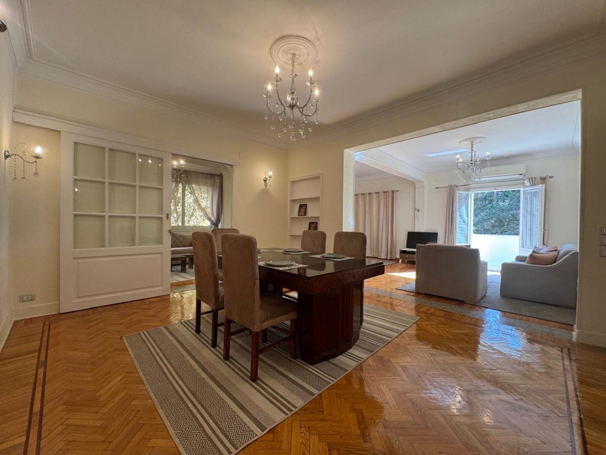 Bright Modern Furnished Apartment for Rent in Maadi