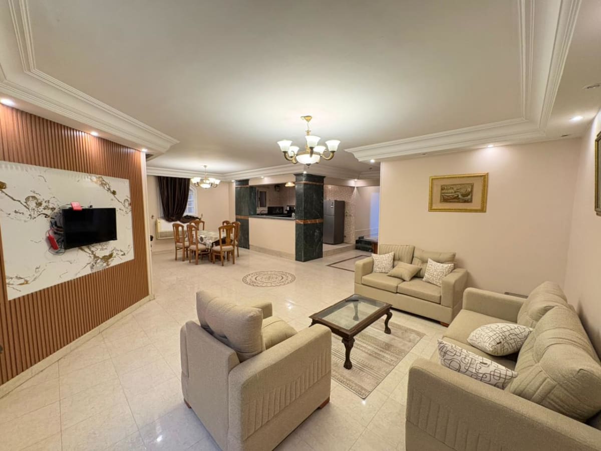 Sunny & Airy Apartment with Spacious Living Areas For Rent In Maadi 