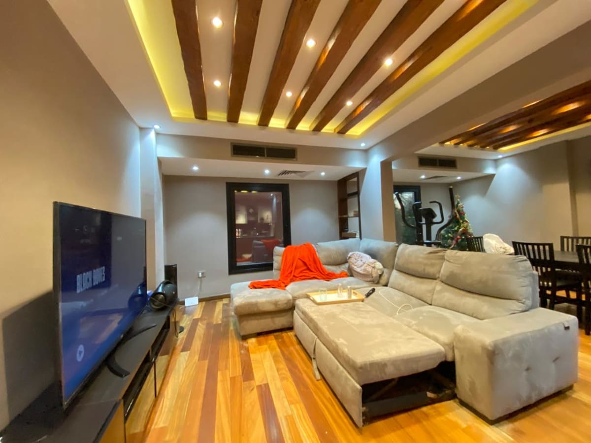 Apartment With Huge Outside Area In Sarayat Maadi.