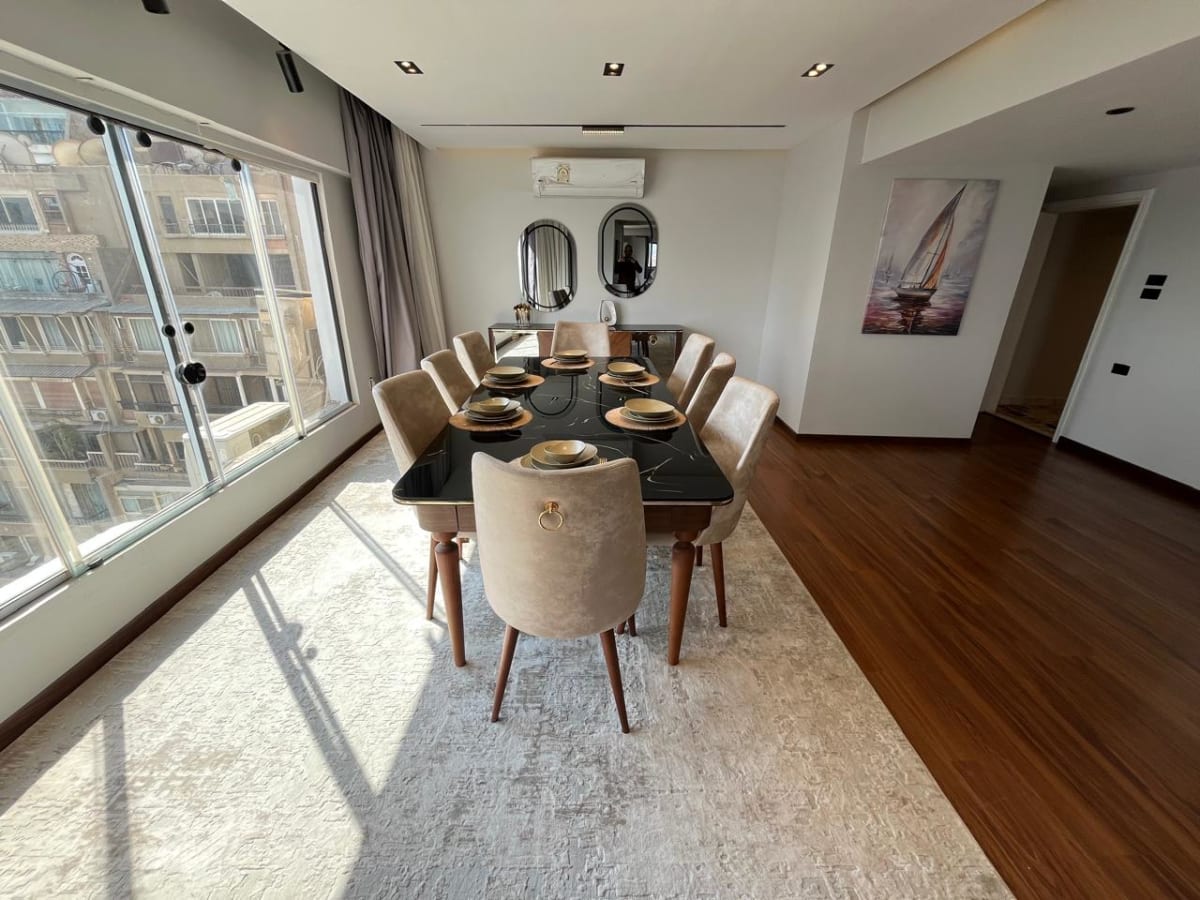 Ready-to-Move Furnished Apartment In Heart Of Zamalek, In Cairo.