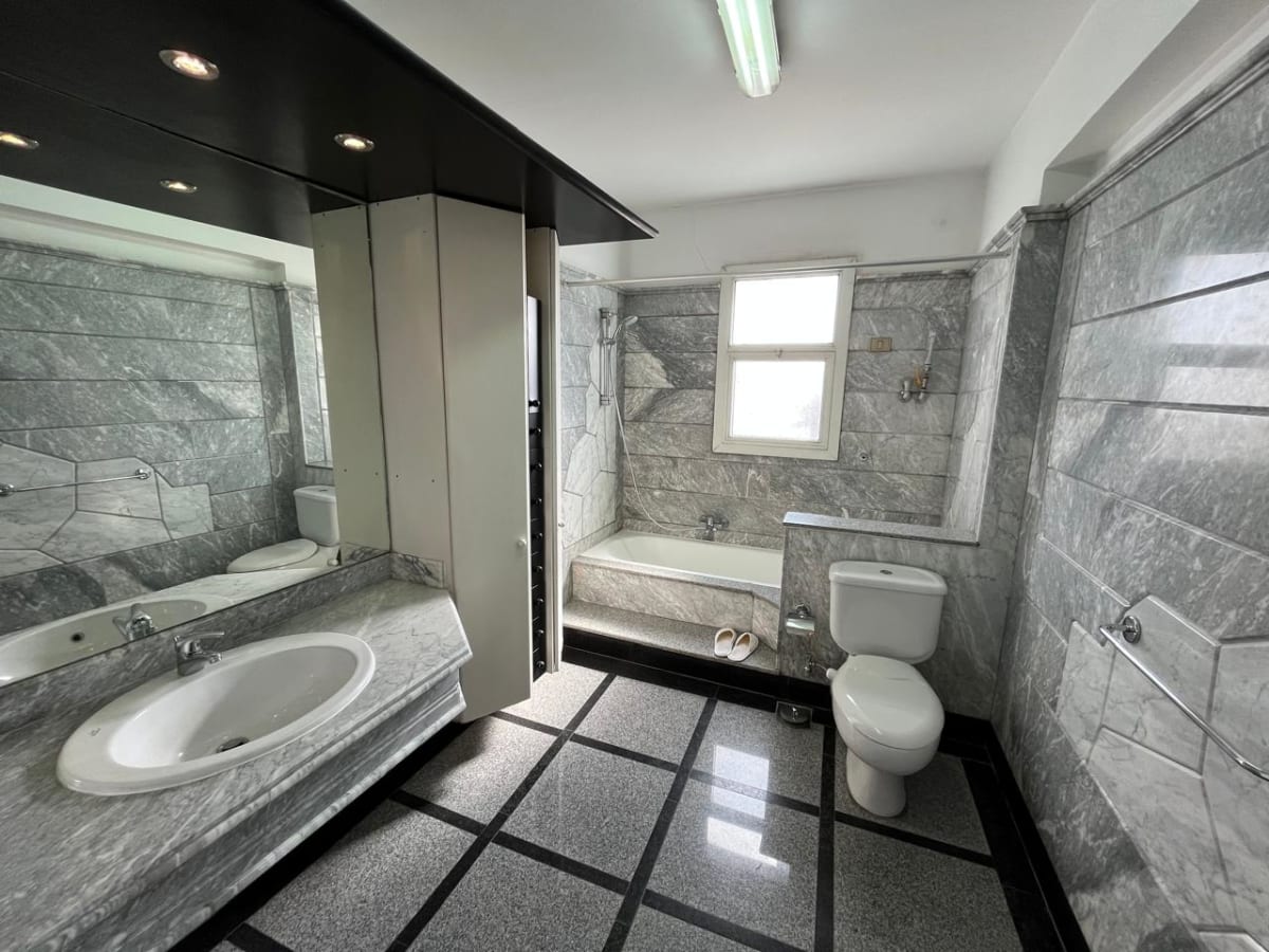 Semi-furnished apartment for rent in Maadi, Cairo.