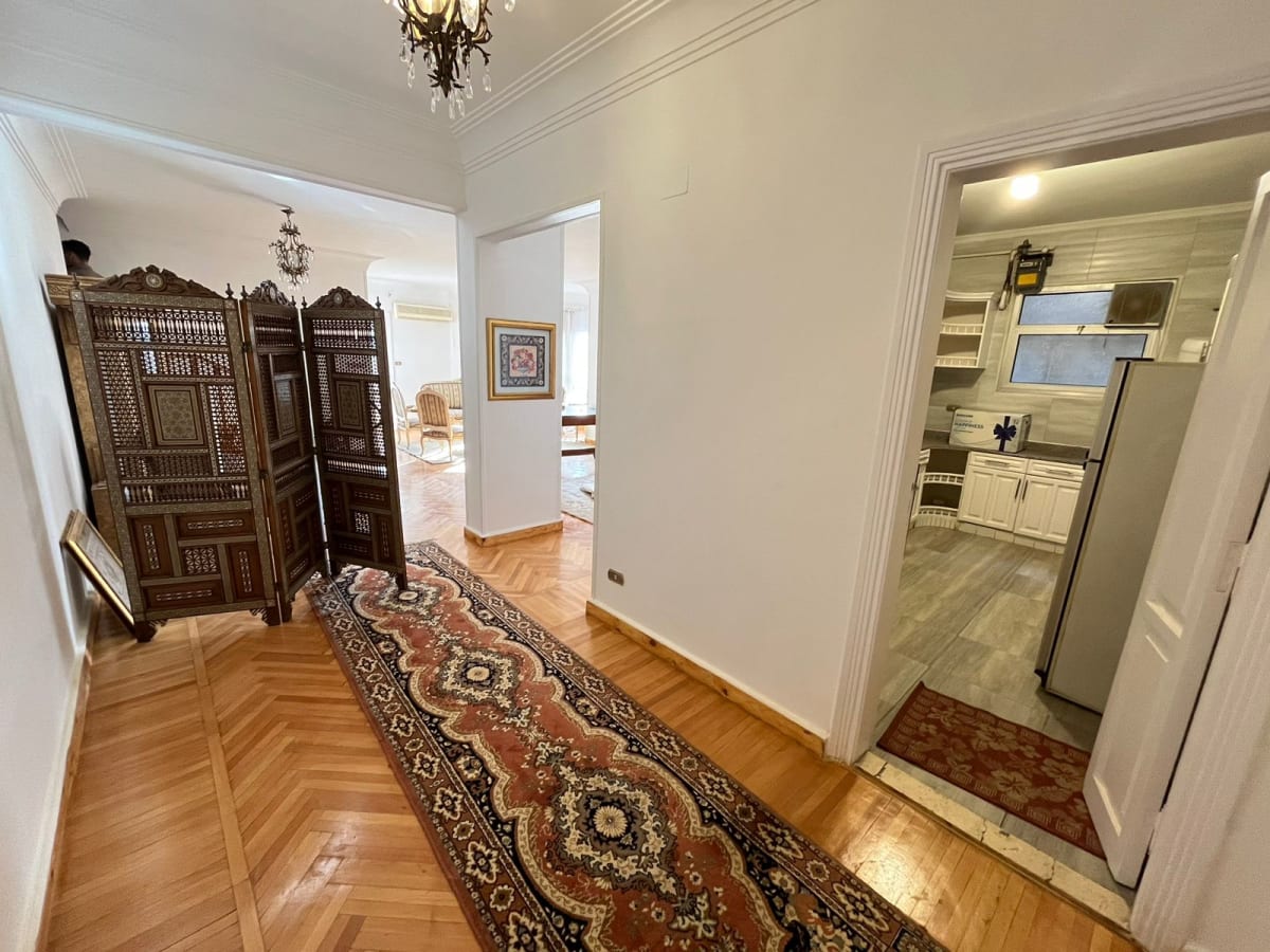 Airy-Bright Apartment For Rent In Maadi Degla.