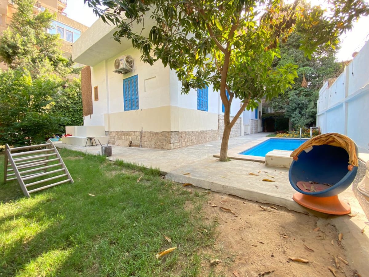 Amazing Villa With Pool For Rent In Maadi Sarayat.