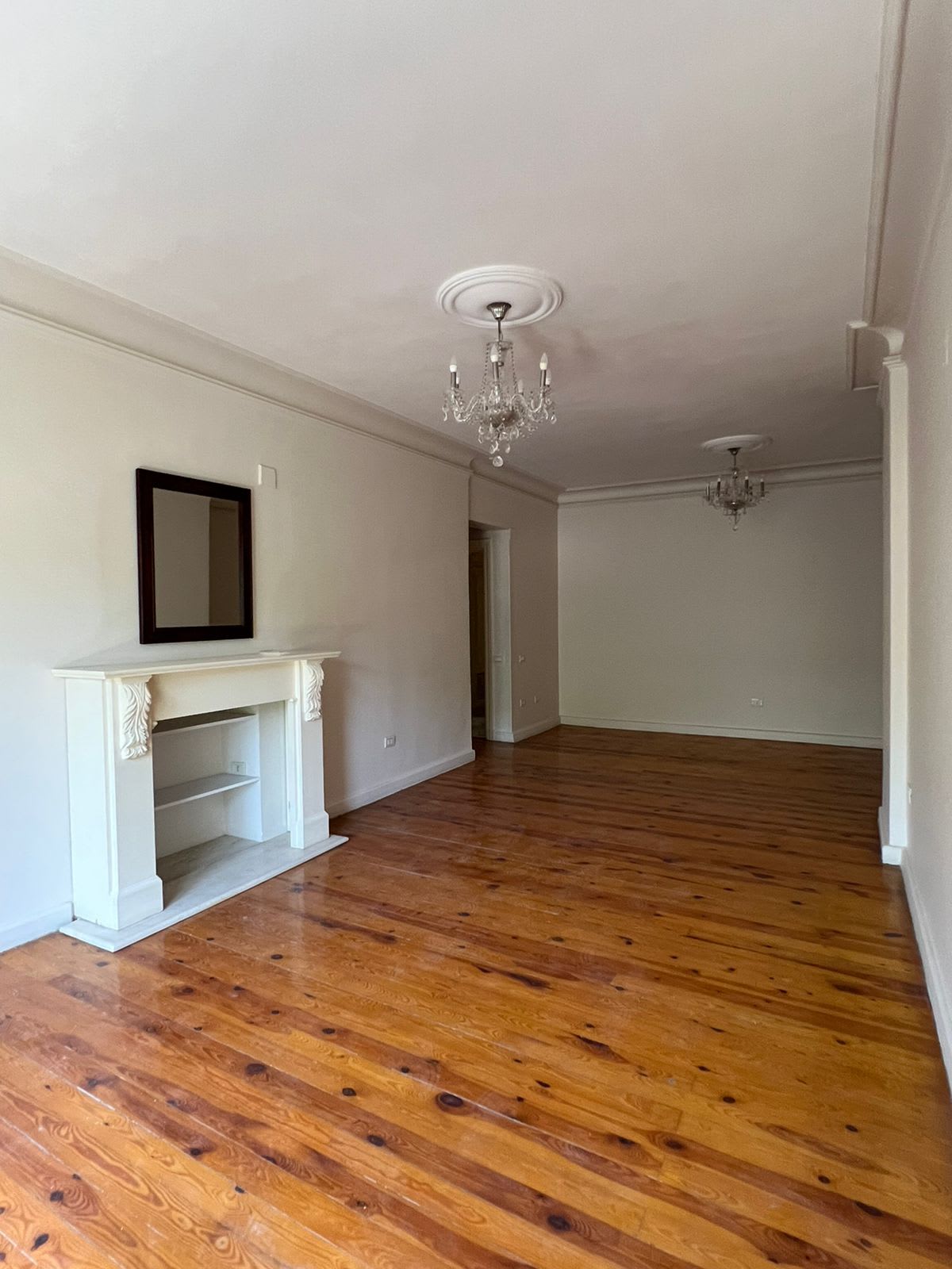 Bright 3BR Apartment with Balcony & Green Views | Prime Location In Maadi