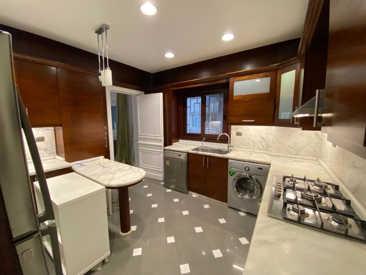Sun-Drenched 3BR Luxury Apartment | 180m² Elegant Reception | Zamalek