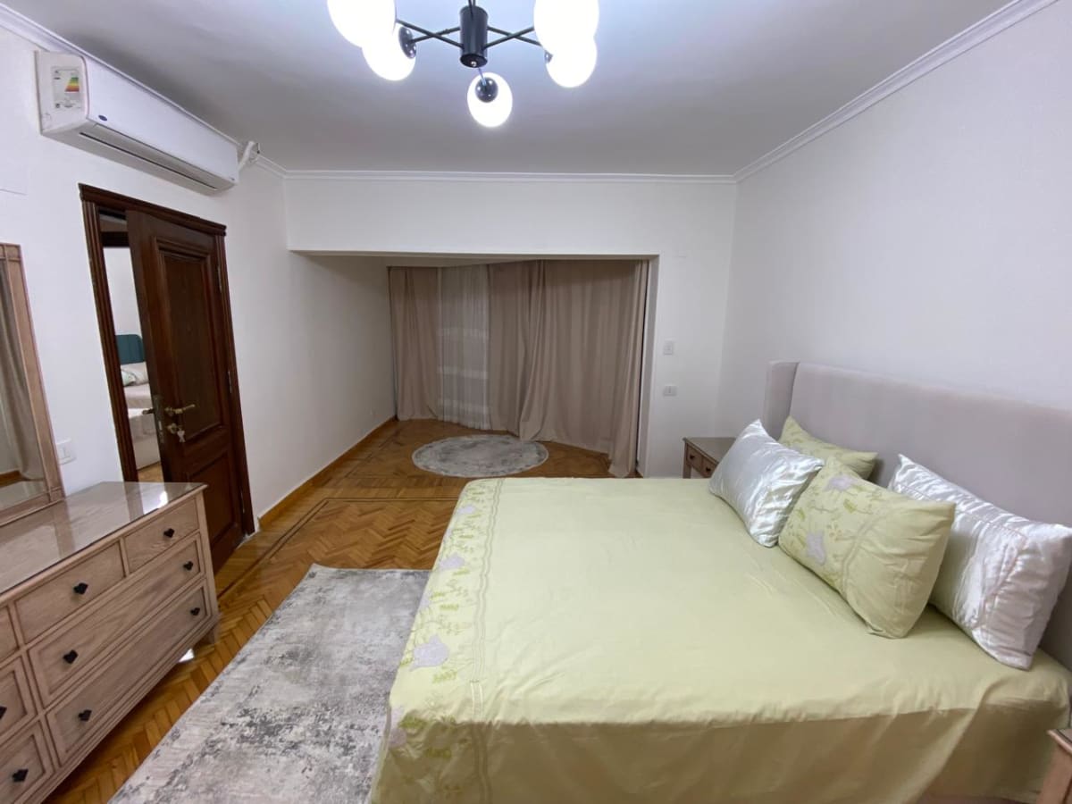Bright Furnished Apartment For Rent In Maadi Degla.