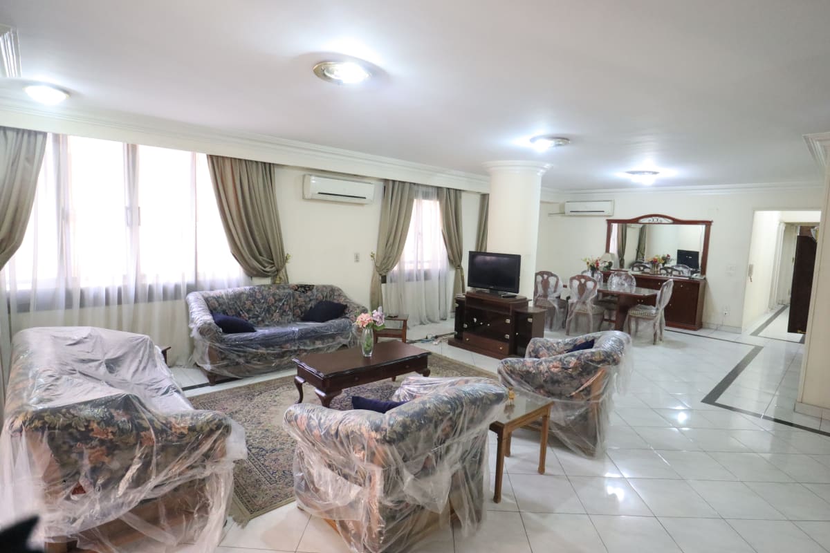 Spacious 3 Bedroom Apartment for Rent in Maadi | 250 sqm with Balcony