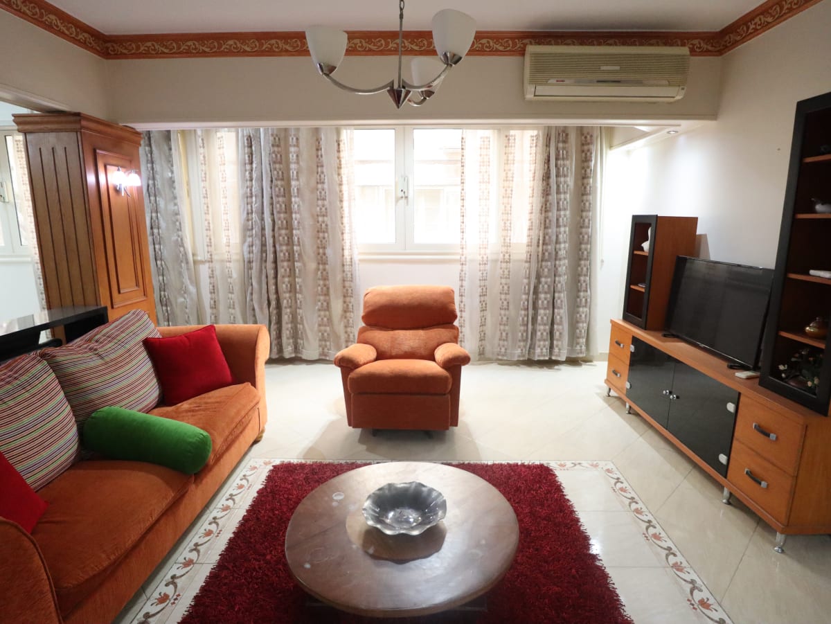 Maadi Apartment for Rent | Spacious 3BR Layout
