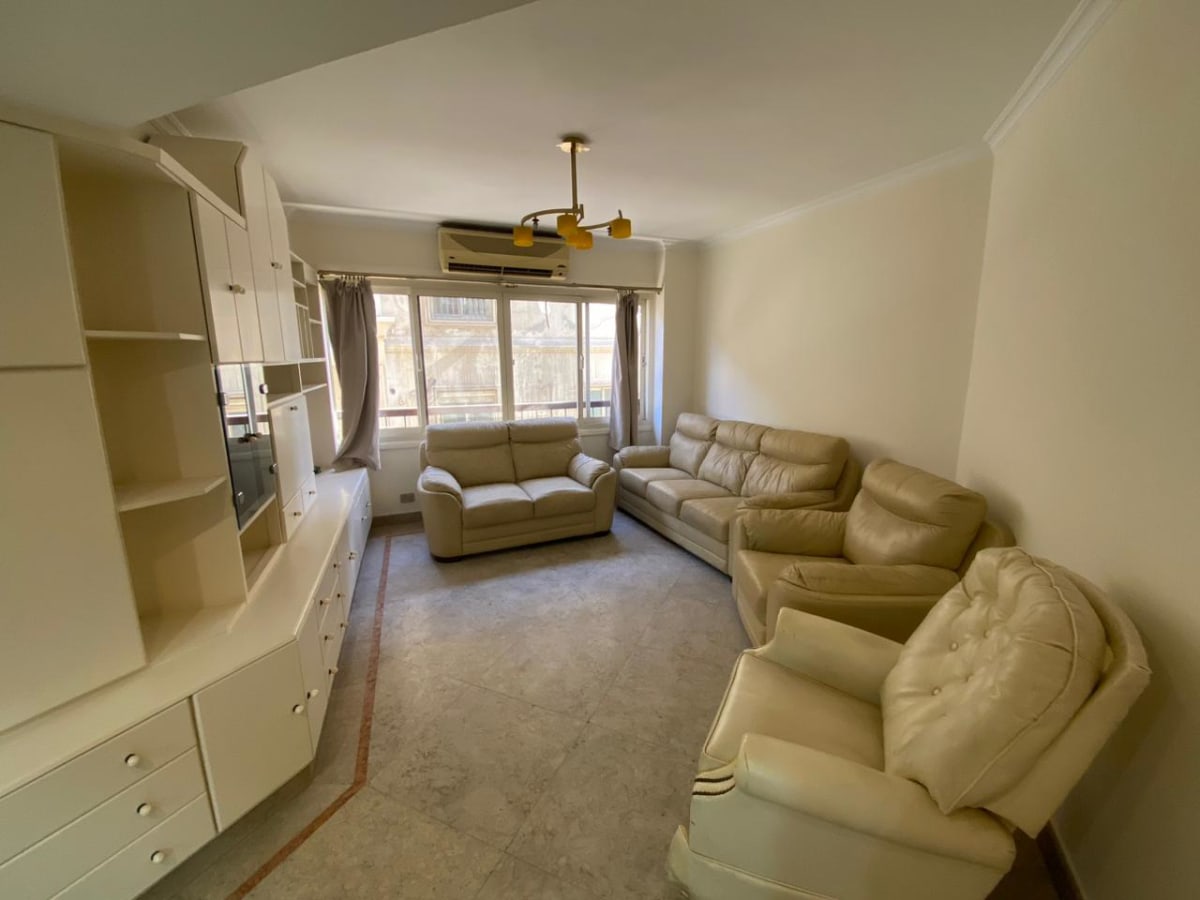Bright 3-Bedroom Apartment with Balcony | In Maadi Sarayat.