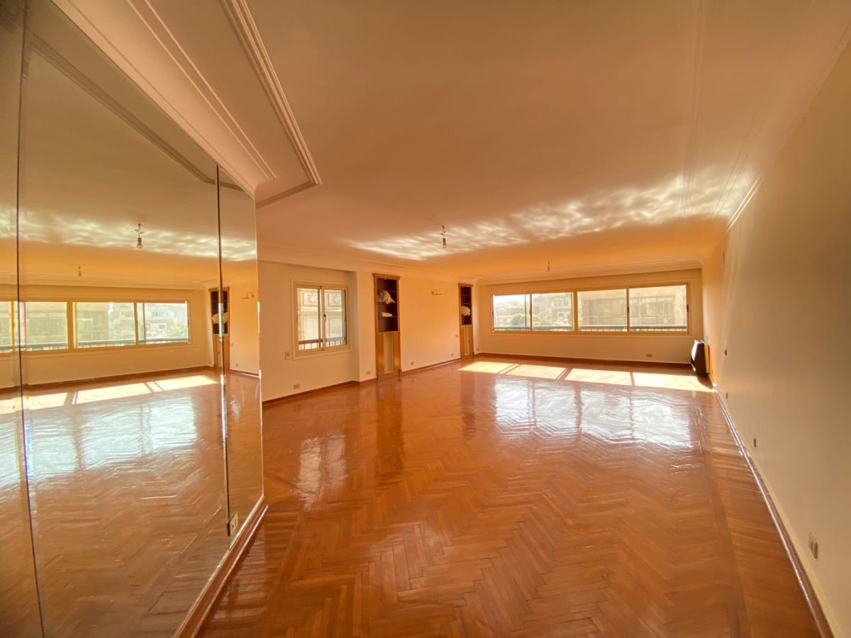 Bright 3-Bedroom Apartment with Balcony | In Maadi Sarayat.