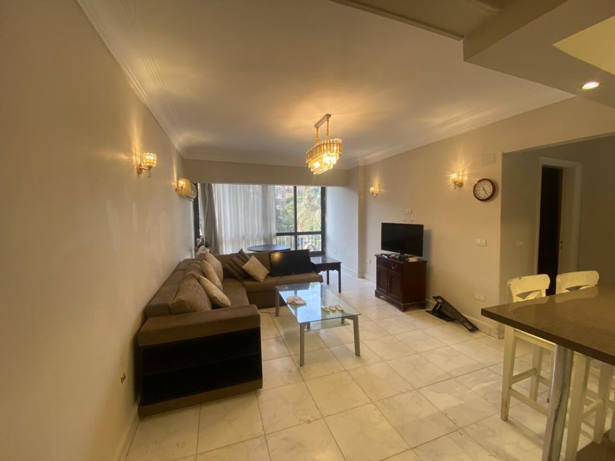 Furnished Apartment For Rent In Maadi Degla|126m².