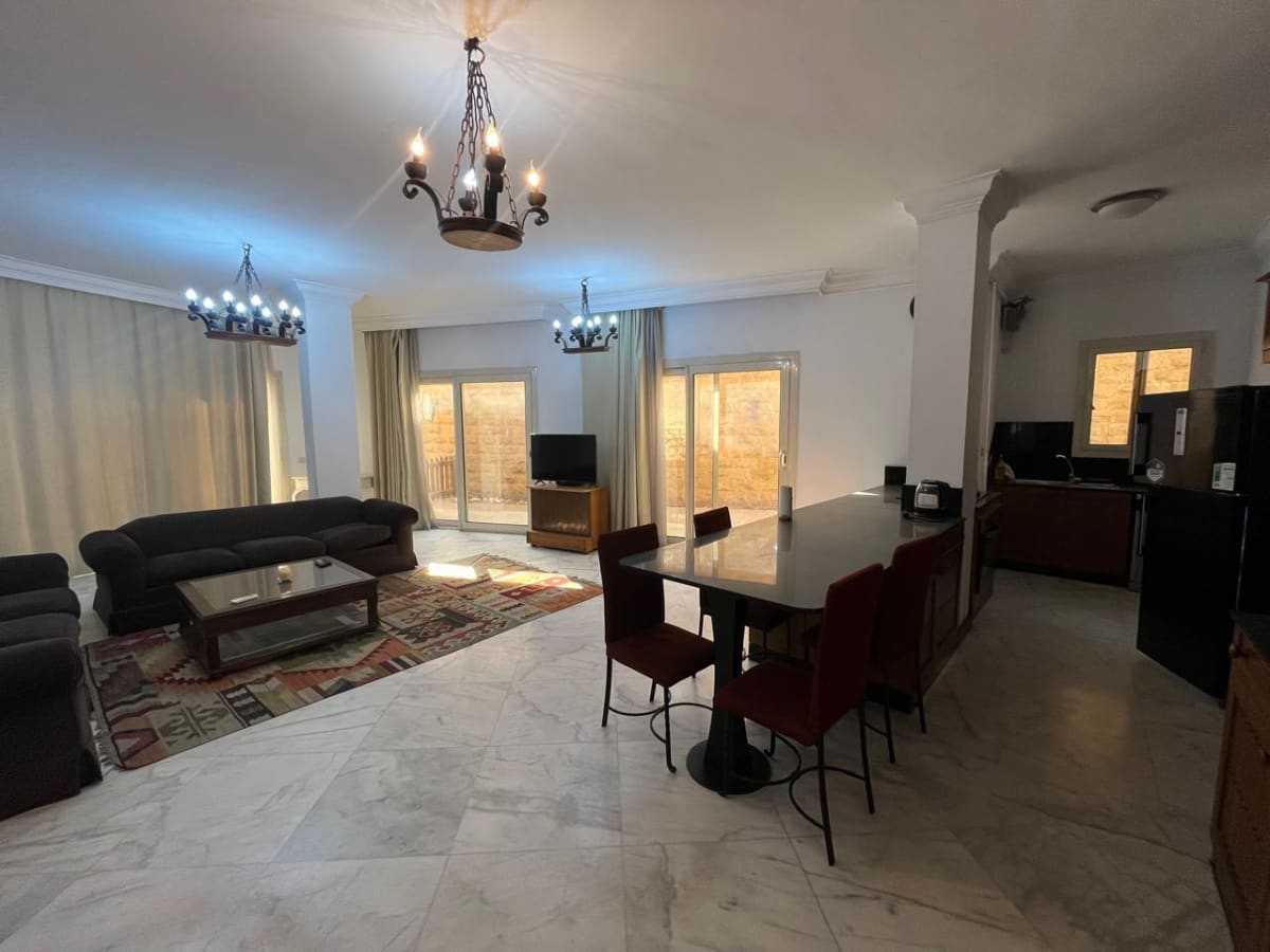 Ground Floor With High Quality For Rent In Maadi Sarayat.