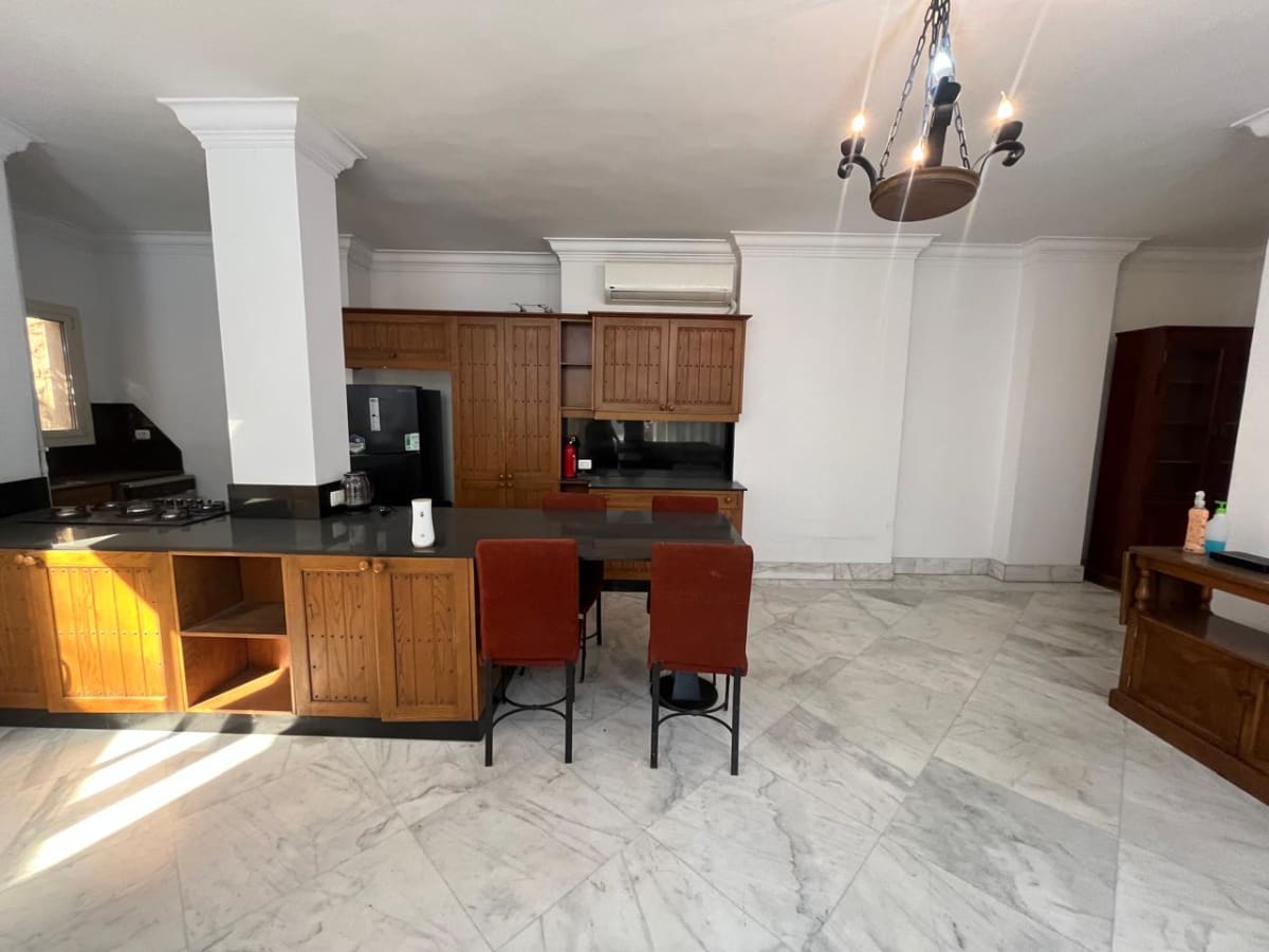 Ground Floor With High Quality For Rent In Maadi Sarayat.