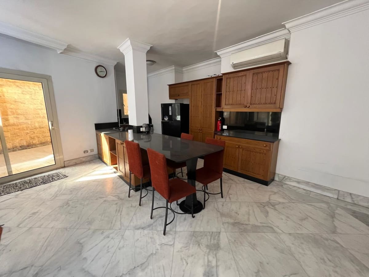 Ground Floor With High Quality For Rent In Maadi Sarayat.