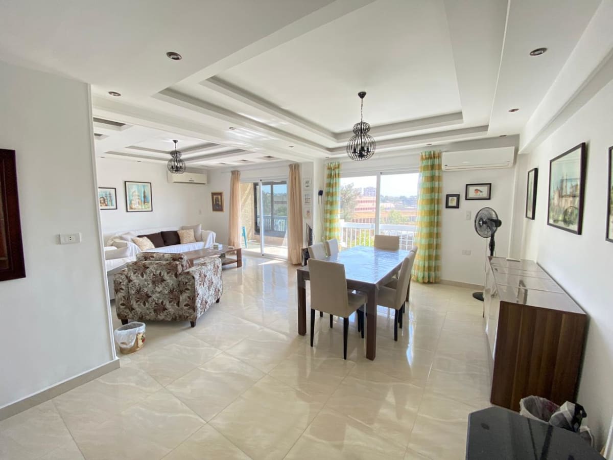 Chic & Bright Furnished Apartment For Rent In Maadi Degla.