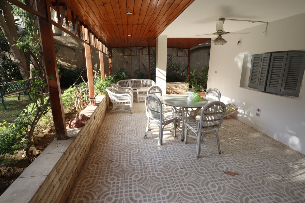 Spacious 3BR Home with Garden Access In Maadi