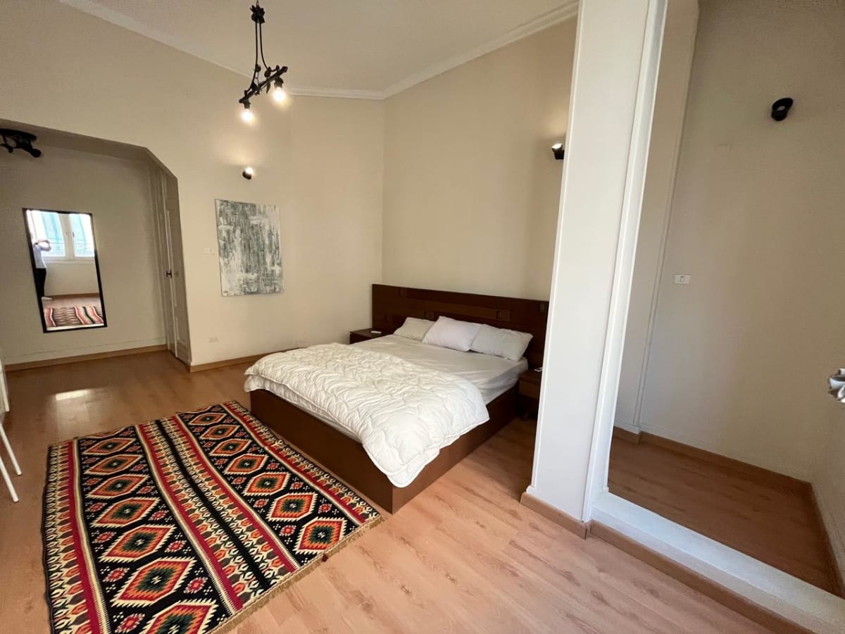 Sunny & Spacious Apartment in Prime Zamalek Location