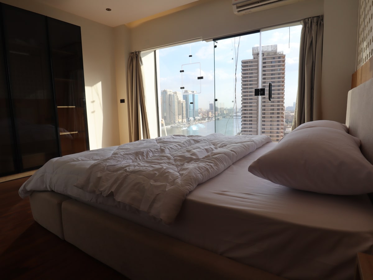 Modern 4BR Residence with Scenic Balcony In Zamalek