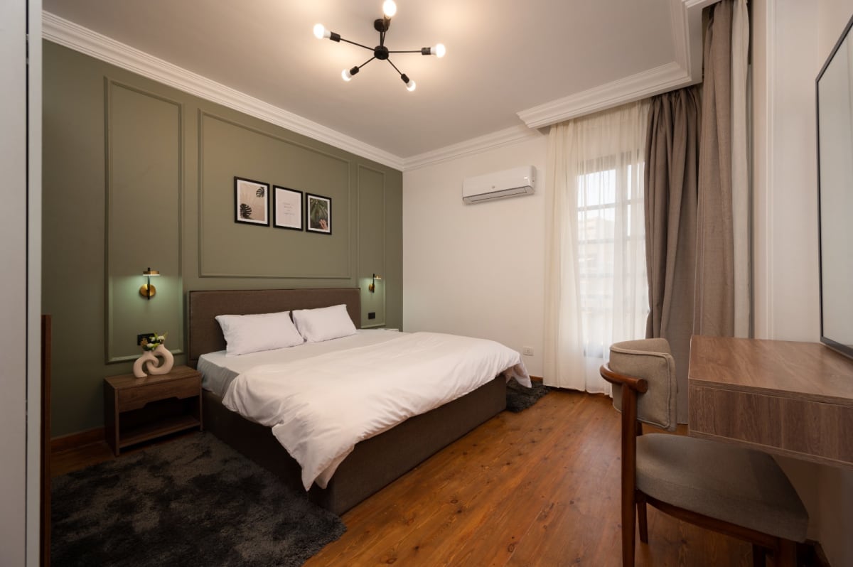 Chic Furnished Studio Apartment For Rent In Maadi Sarayat.