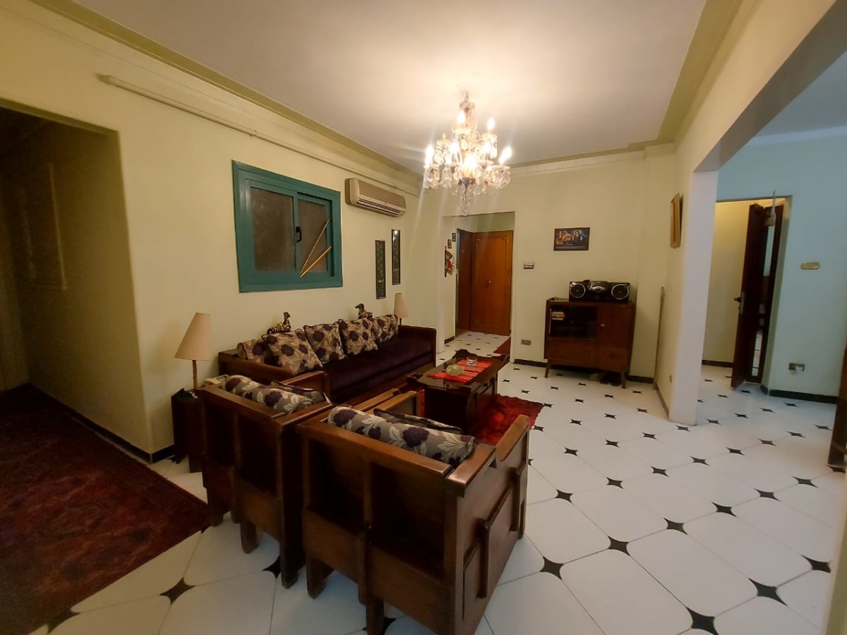 2 Bedroom Apartment with Natural Light In Zamalek