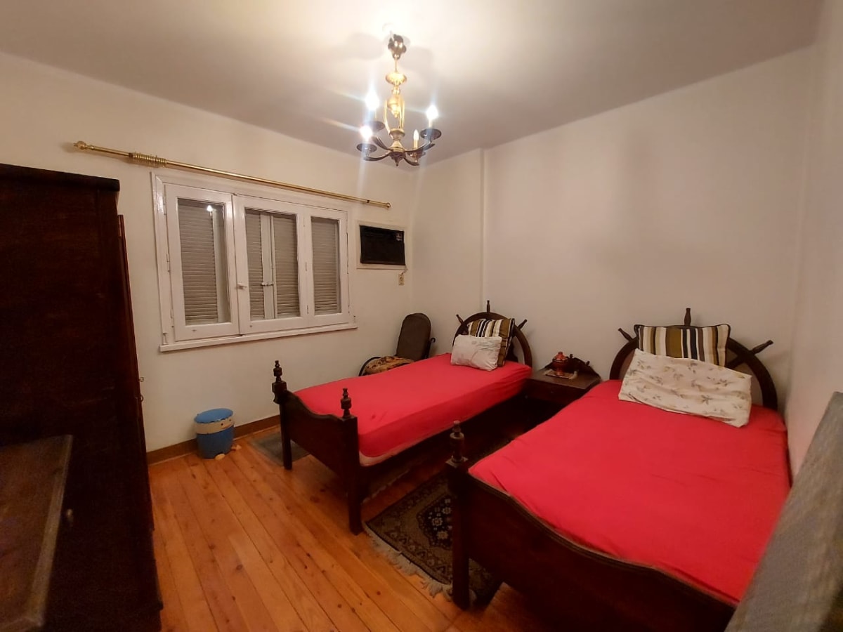 2 Bedroom Apartment with Natural Light In Zamalek
