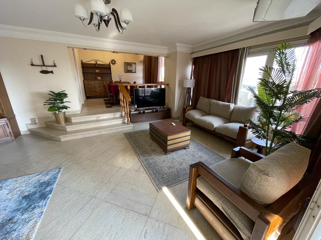 Furnished Apartment For Rent In Maadi Degla|200m²|Specious Layout