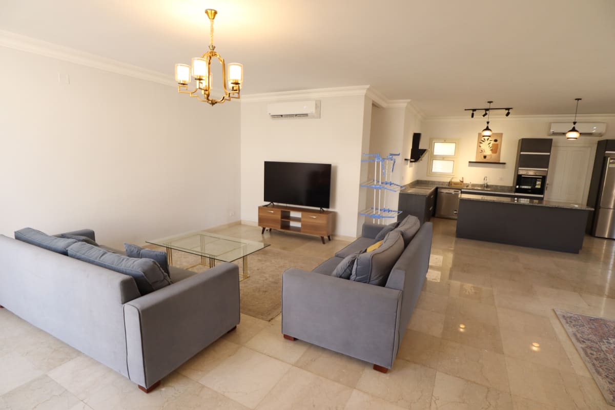 Penthouse For Rent With Private Pool in Sarayat Maadi