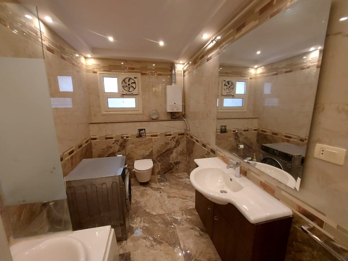 Serene 3-Bedroom Apartment with Green Views in Zamalek