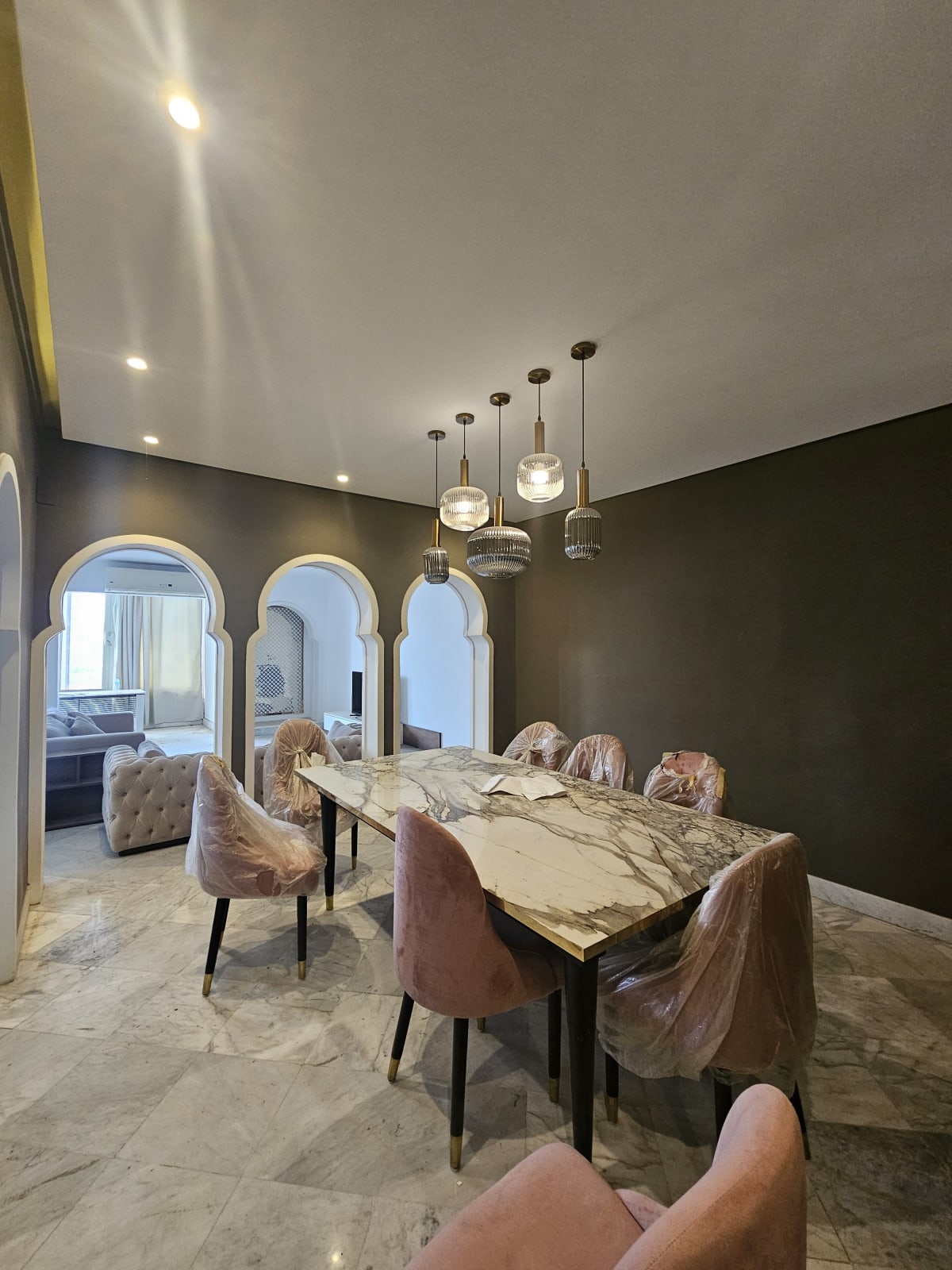 Luxury Apartment with Spacious Reception in Zamalek