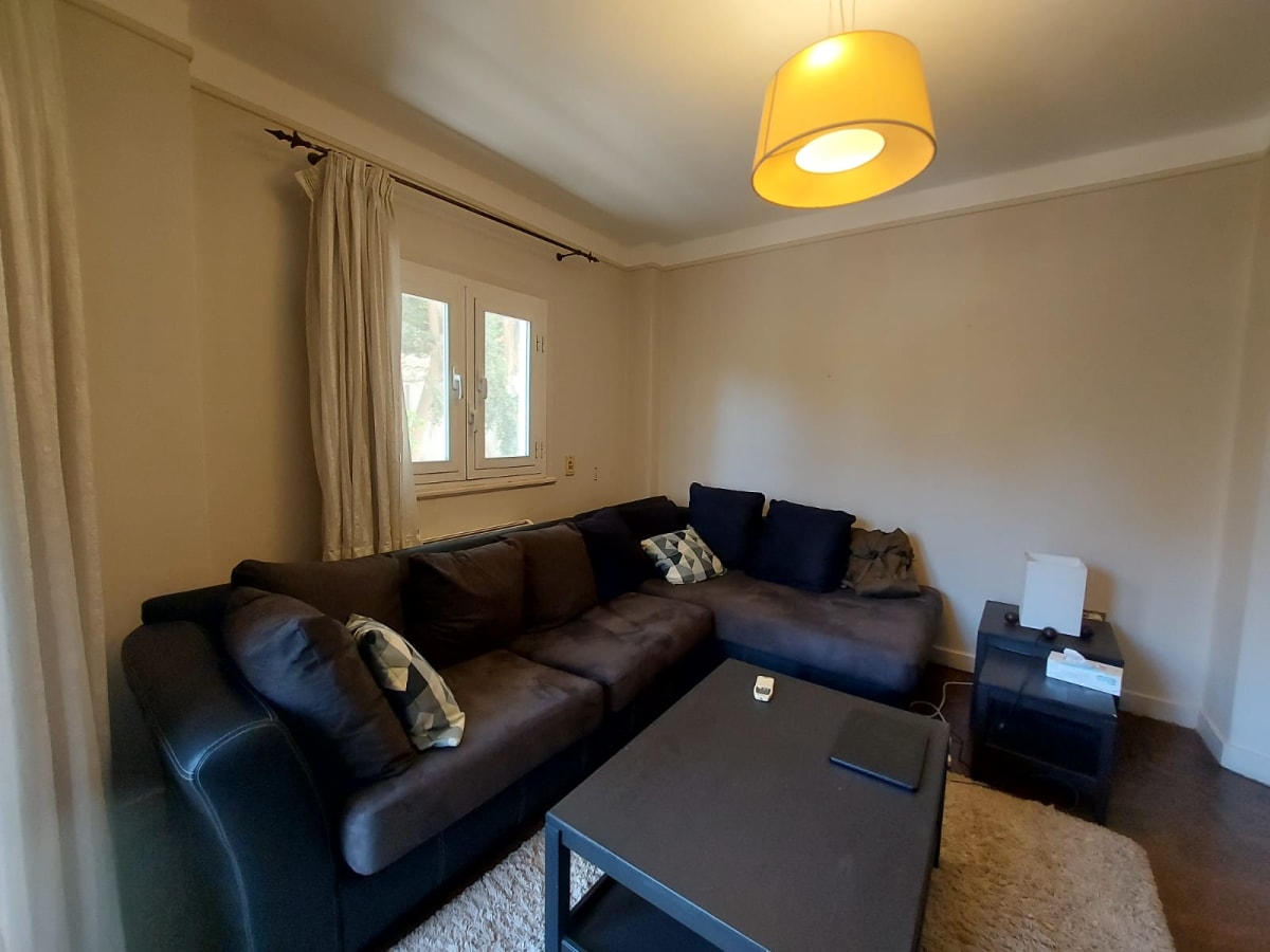 Apartment with Balcony & Natural Light In Zamalek