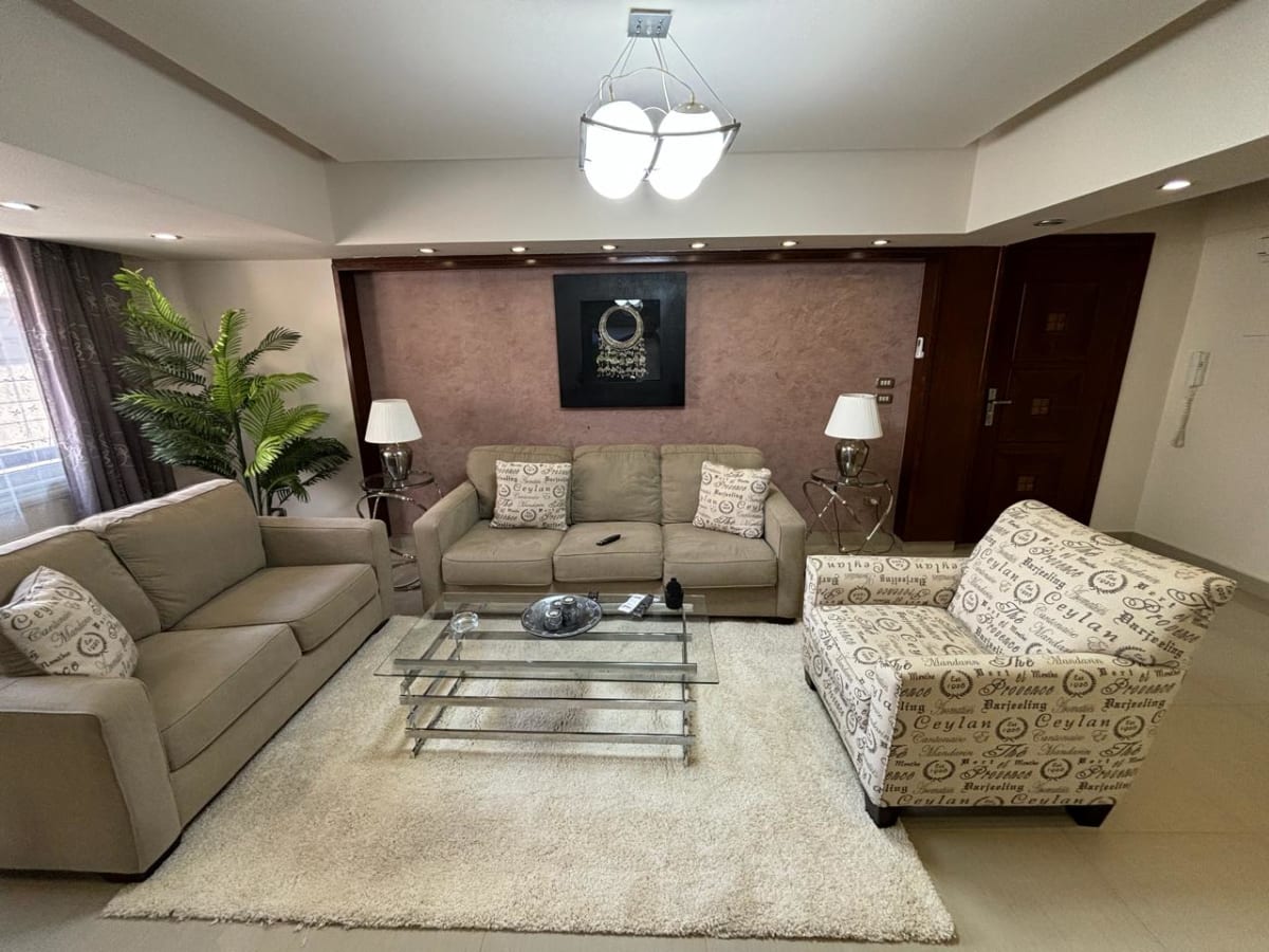 Apartment With Specious Reception For Rent In Maadi Sarayat