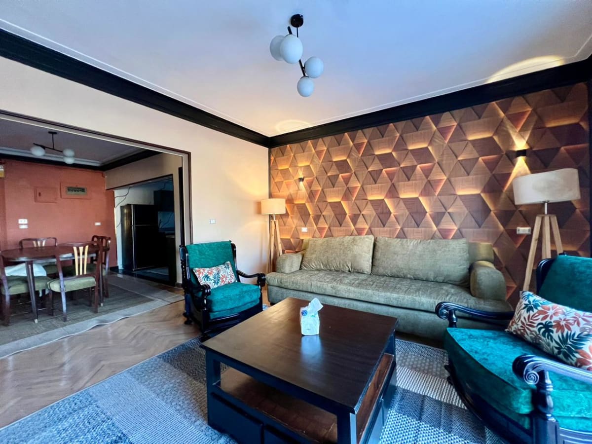 Apartment With Wide Balcony In Zamalek|150SQM.