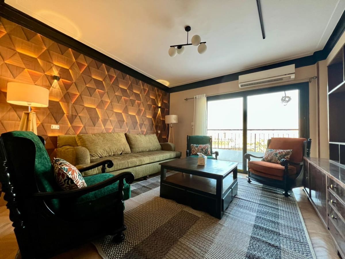 Apartment With Wide Balcony In Zamalek|150SQM.