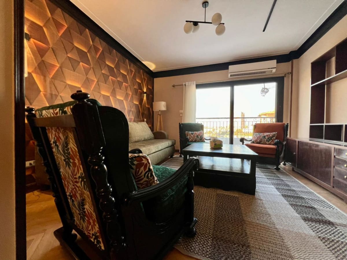 Apartment With Wide Balcony In Zamalek|150SQM.