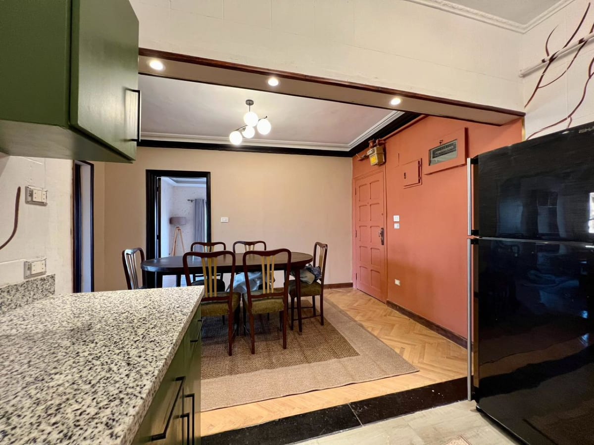 Apartment With Wide Balcony In Zamalek|150SQM.