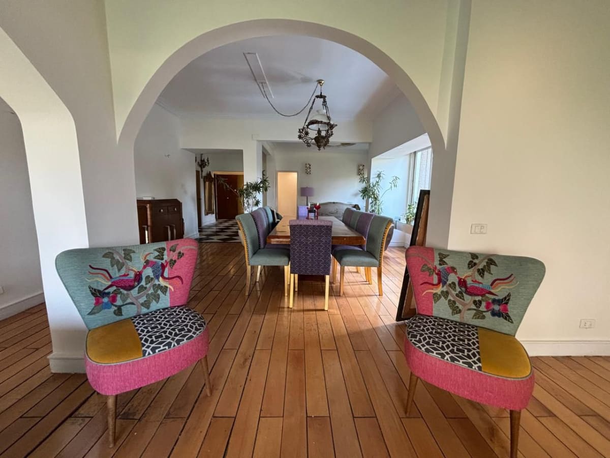 Apartment With Wonderful Layout For Rent In Zamalek.