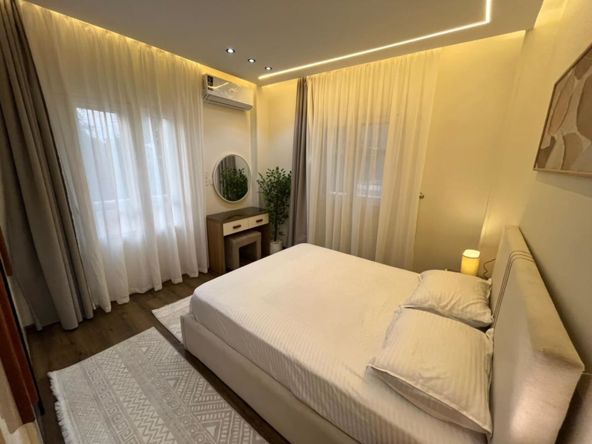Modern 2BR Apartment for Rent - Balcony & Cozy Living
