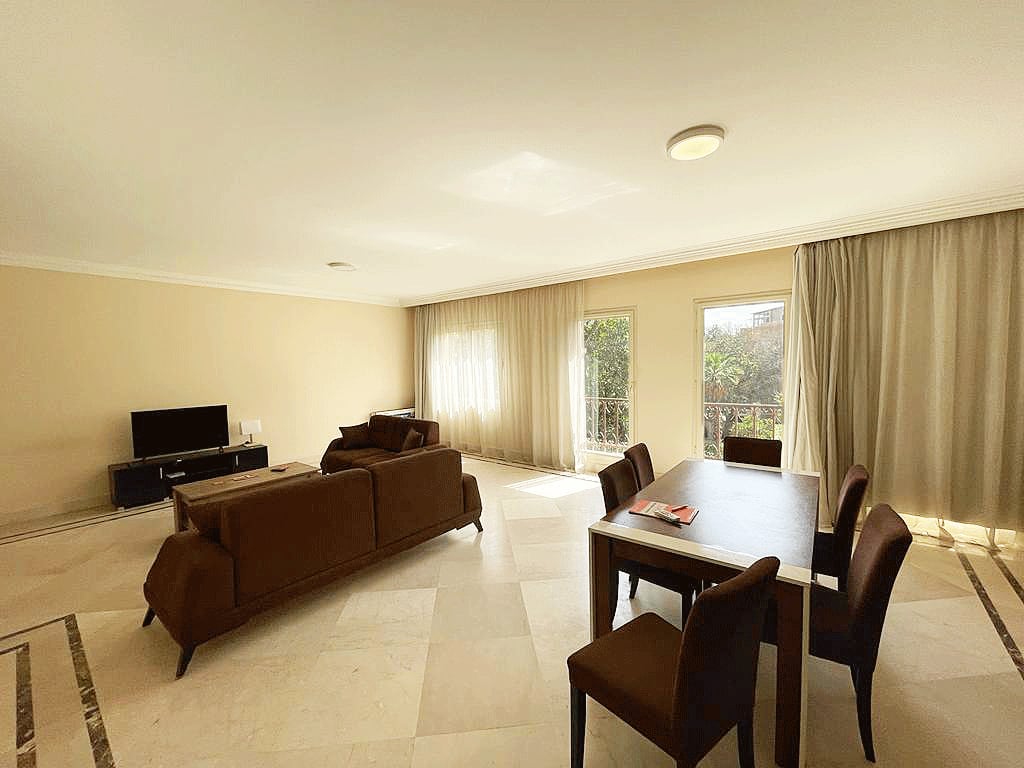 Elegant Apartment With Shared Pool Access In Sarayat Maadi.