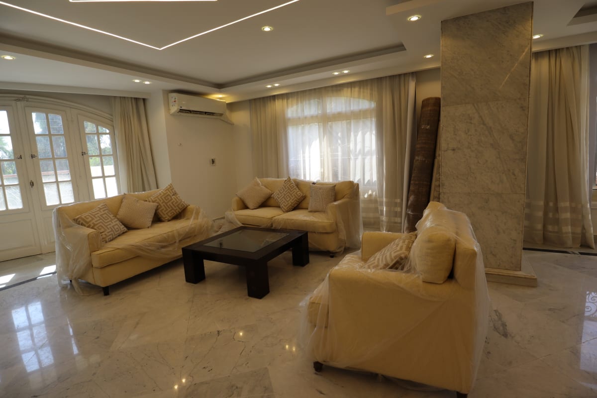 Elegant And Bright Apartment For Rent In Maadi Sarayat. 