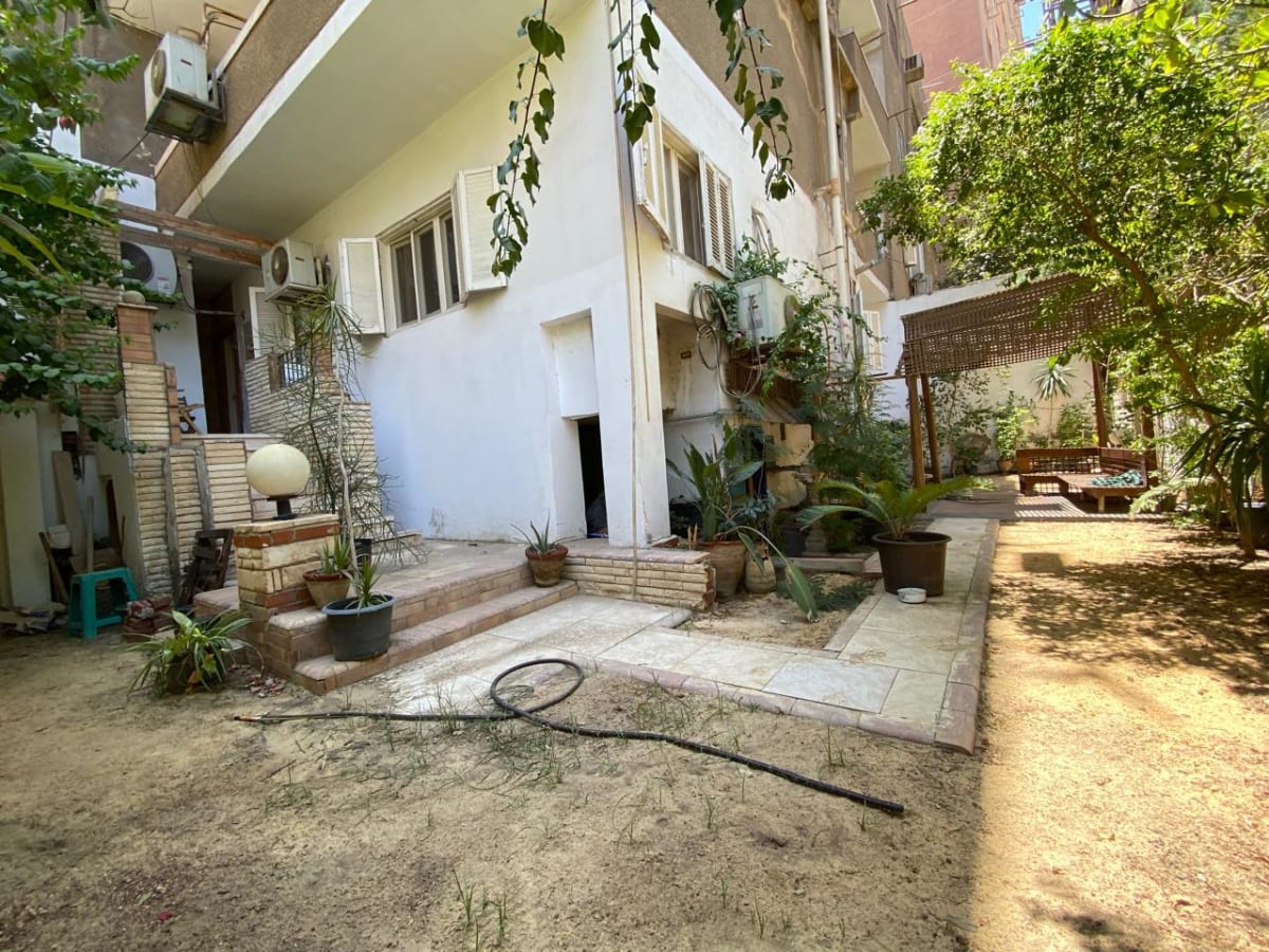 Cozy Furnished Ground Floor For Rent In Peaceful Maadi Degla.