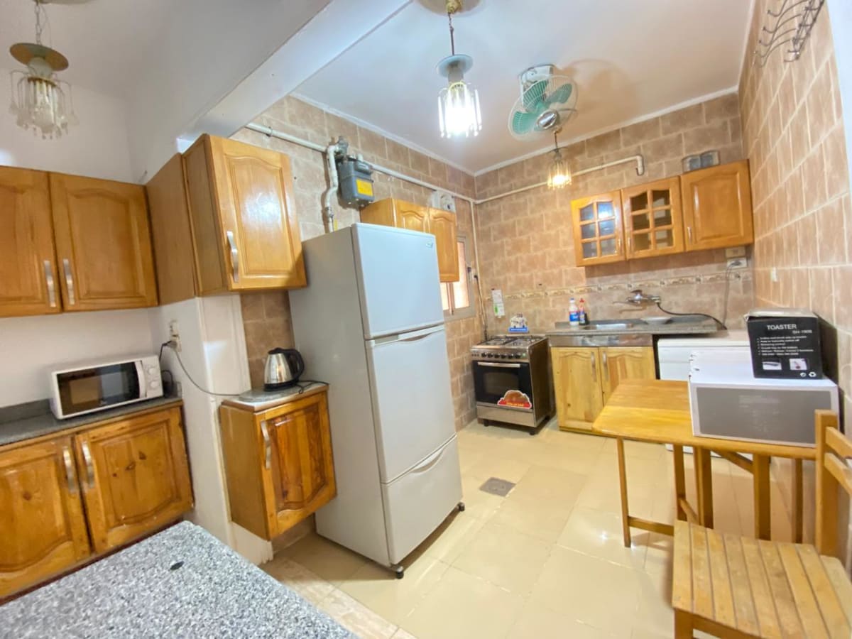 Cozy Furnished Ground Floor For Rent In Peaceful Maadi Degla.
