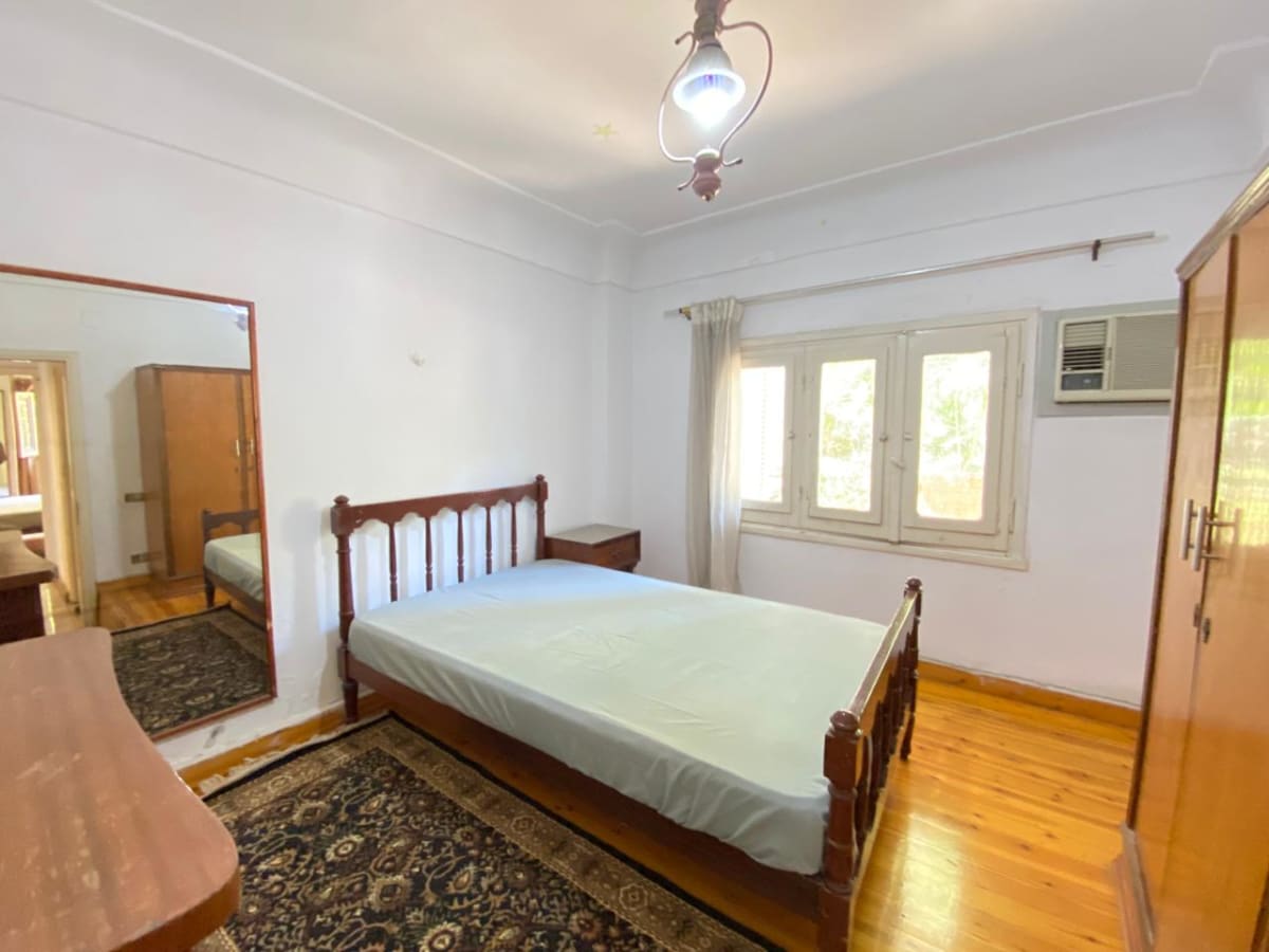 Cozy Furnished Ground Floor For Rent In Peaceful Maadi Degla.