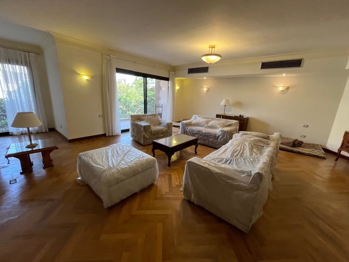 Luxury 4BR Apartment for Rent in Maadi with Shared Pool